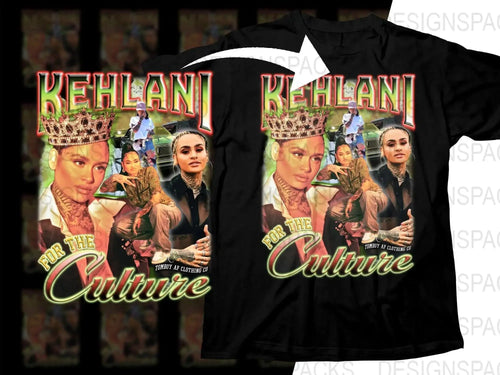 Kehlani For The Culture Tomboy AF Clothing Co Png Digital Download