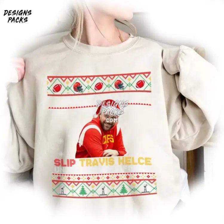 Kelce Kansas City Football Travis Christmas Png Design