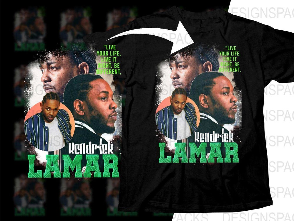 Kendrick Lamar Be Different Motivational Png Digital Download