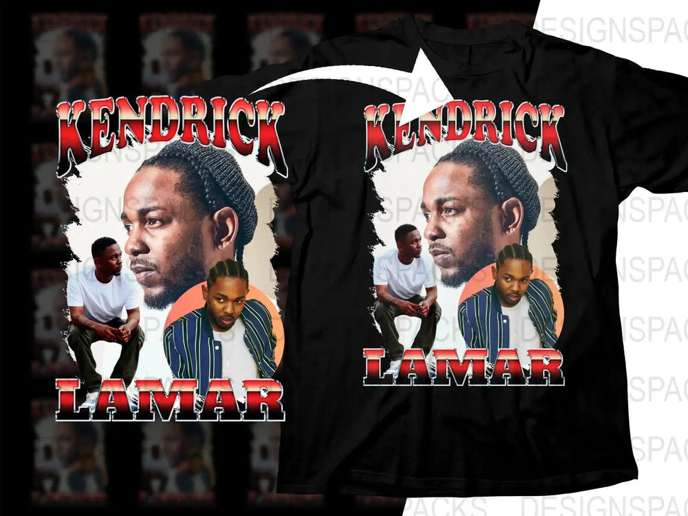 Kendrick Lamar Graphic Art Style Music Icon Png Digital Download
