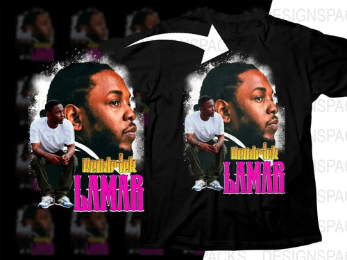 Kendrick Lamar Graphic Print Casual Wear Png Digital Download