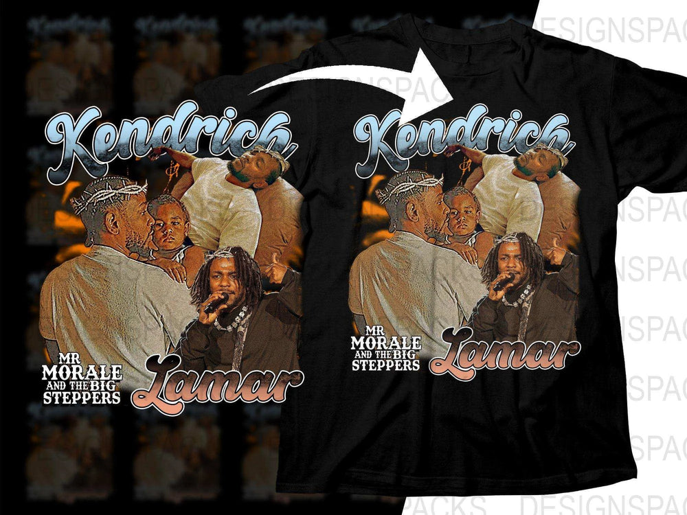 Kendrick Lamar Mr. Morale and The Big Steppers Png Digital Download