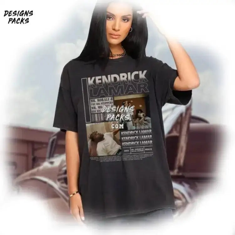 Kendrick Lamar Mr. Morale & The Big Steppers Vintage Png Design