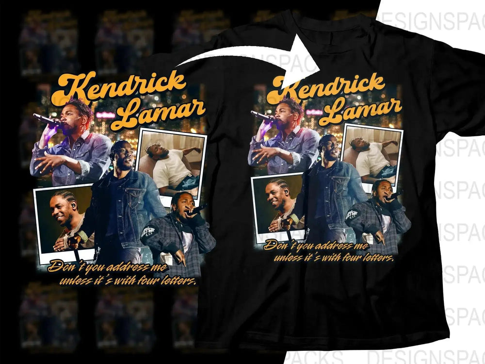 Kendrick Lamar Music Bootleg Graphic Png Digital Download