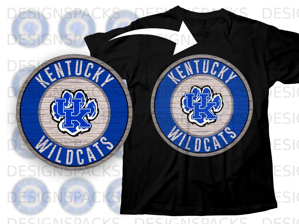 Kentucky Wildcats Graphic T-Shirt College Sports Apparel