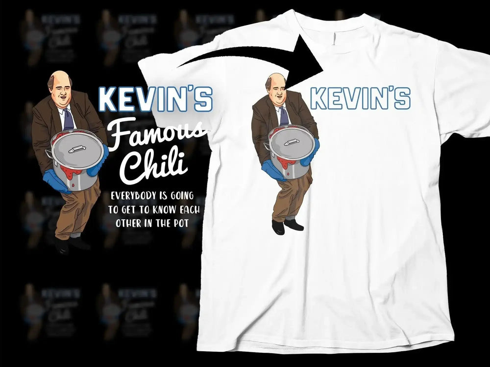 Kevin's Famous Chili Graphic Print Png Digital Download