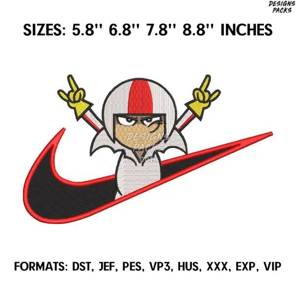Kick Buttowski Embroidery Design File, Suburban Daredevil Embroidery Design, Machine embroidery, Anime Pes Design