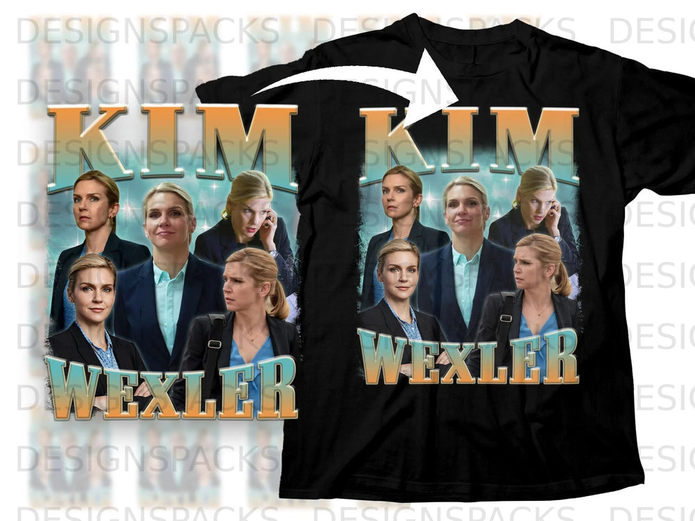 Kim Wexler collage featuring multiple portraits and the name "Kim Wexler".
