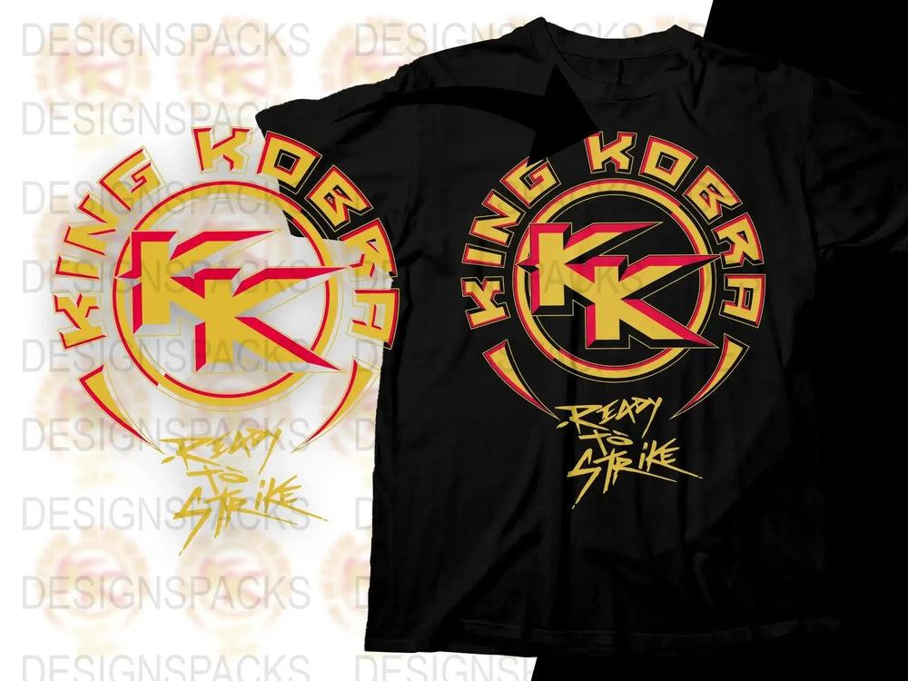 King Kobra Ready To Strike Graphic Png Digital Download