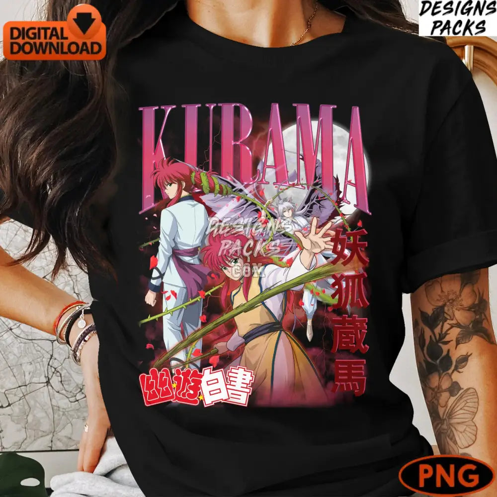 Kirama Anime Vibrant Digital Japanese Manga Fantasy Warrior