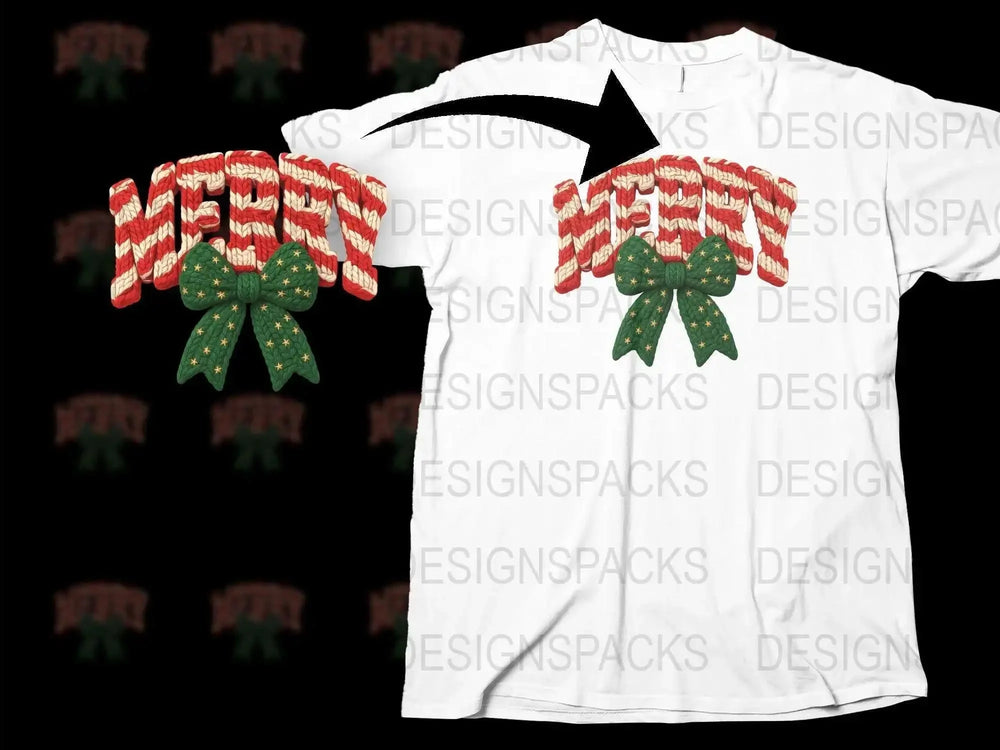 Festive Candy Cane Christmas T-Shirt, Holiday Cheer Graphic Tee, White Winter Apparel, Unisex Xmas Gift