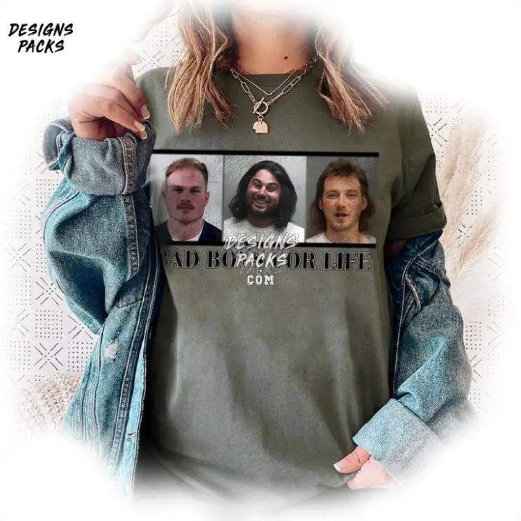 Koe Wetzel Bad Boys For Life Zach Bryan Png Design