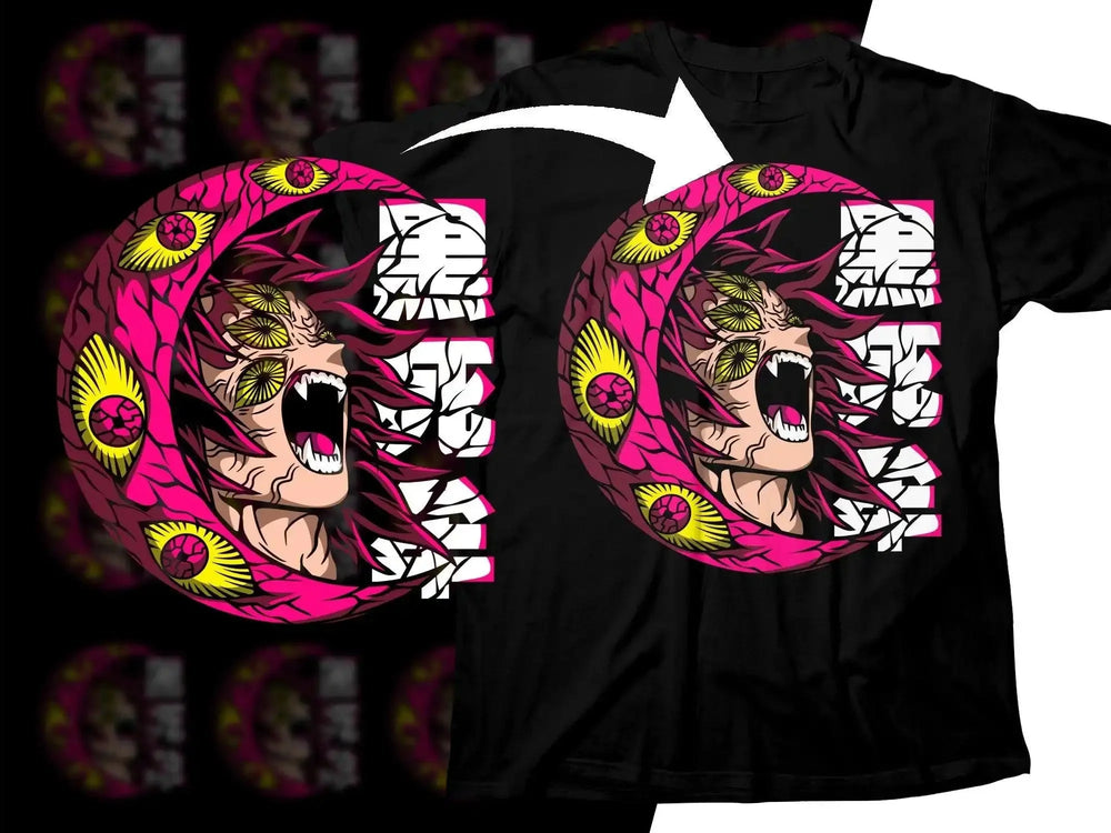 Kokushibo Demon Slayer Png Digital Download