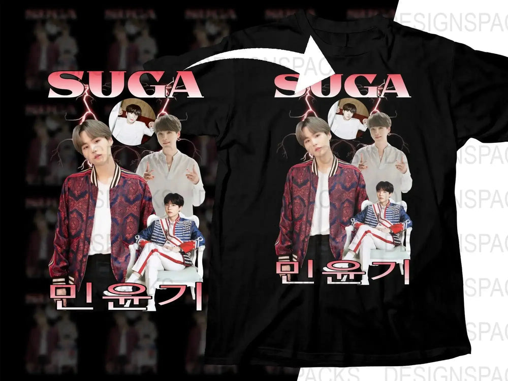 Kpop Music Suga BTS Music Png Digital Download