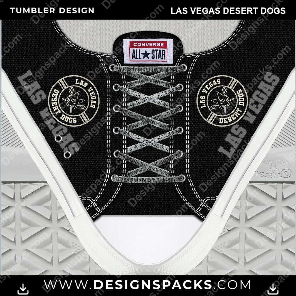 Lacrosse Converse Las Vegas Desert Dogs PLL Lacrosse Tumbler Digital Wrap Design Download