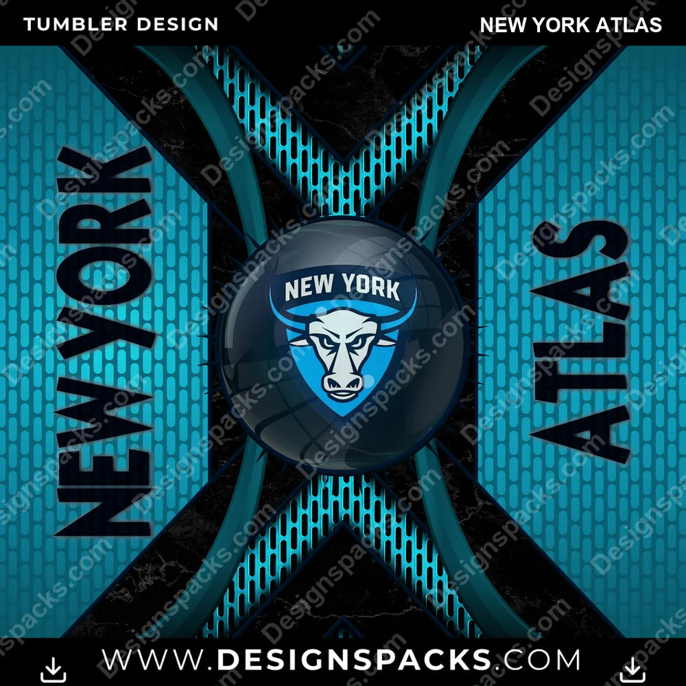 Lacrosse Metal Grating New York Atlas PLL Lacrosse Tumbler Digital Wrap Design Download