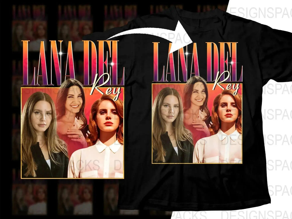Lana Del Rey Iconic Fan Tribute Graphic Png Digital Download