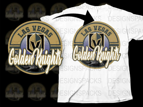 Las Vegas Golden Knights Logo Graphic Design Png Digital Download