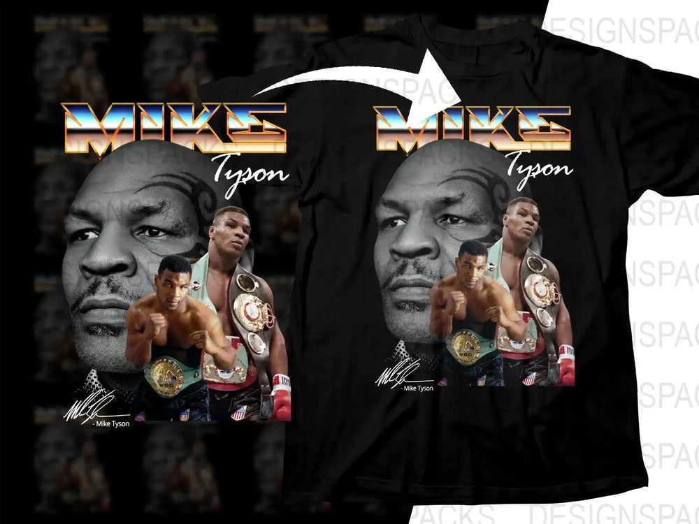 Legendary Boxing Champion Collage Png Digital Download