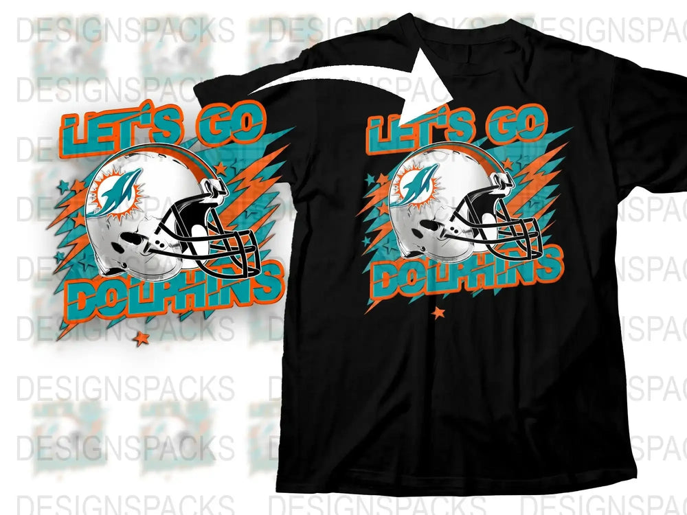 Vintage Miami Dolphins T-Shirt, Retro Football Helmet Graphic Tee, Sports Fan Apparel