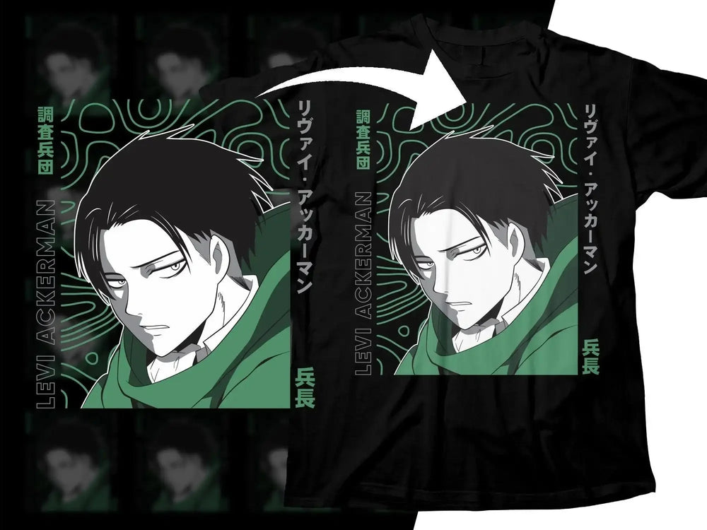 Levi Ackerman Attack On Titan Png Digital Download
