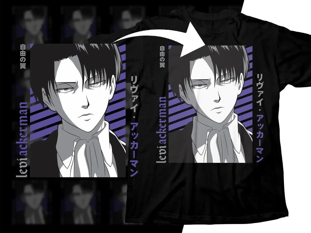 Levi Ackerman Attack On Titan Png Digital Download