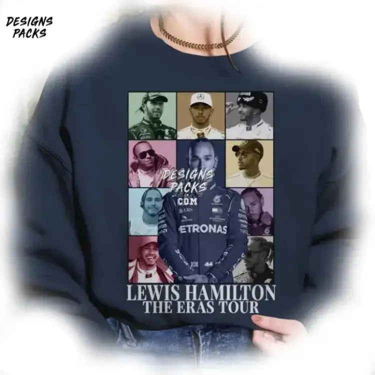 Lewis Hamilton Racing 90S Vintage Eras Tour Png Design
