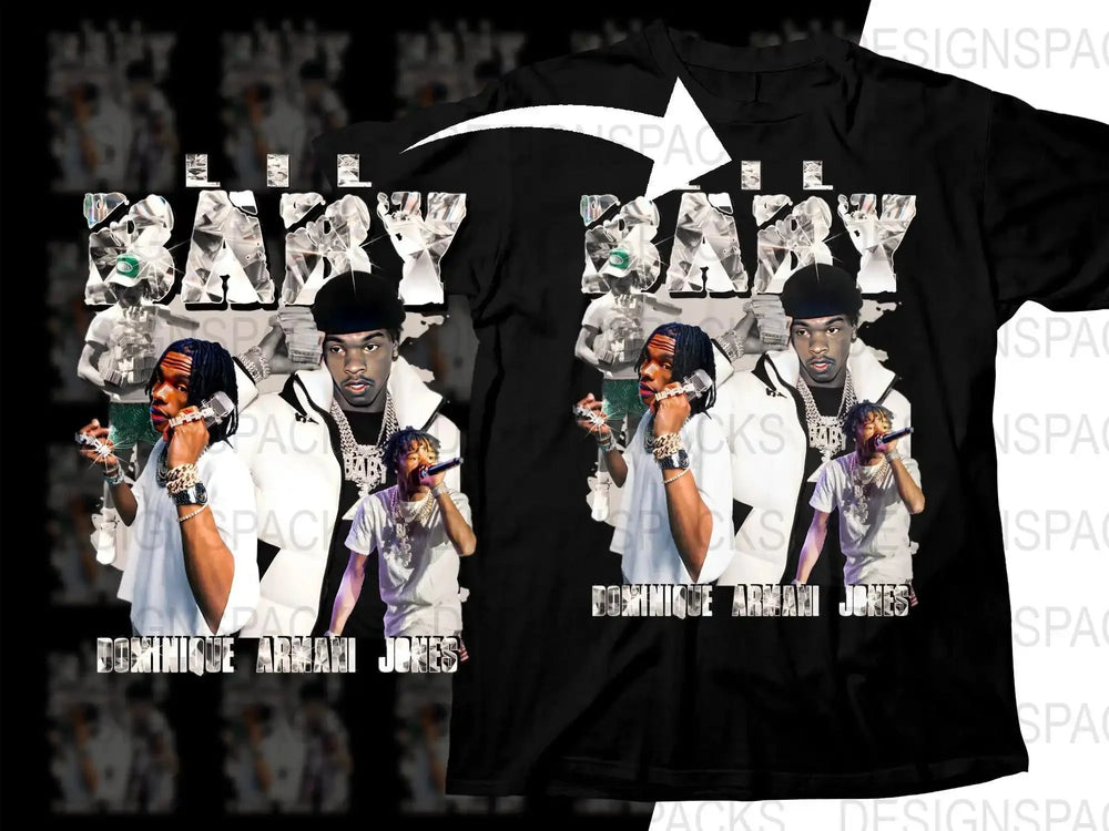 Lil Baby Bootleg Graphic Png Digital Download