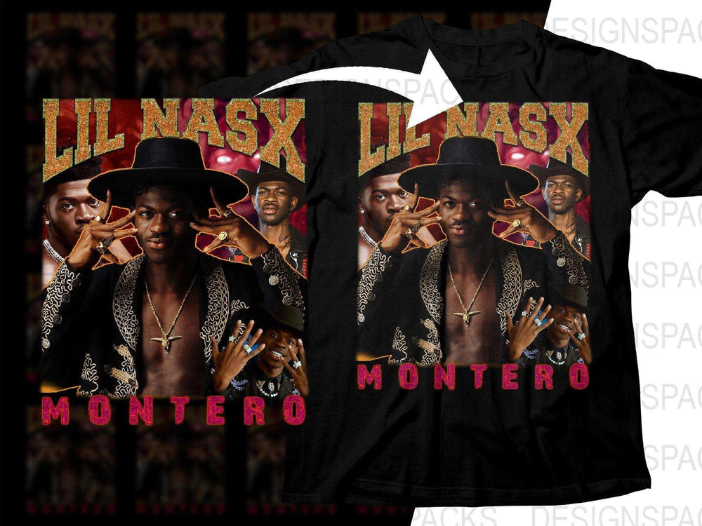 Lil Nas X Montero Diverse Bootleg Printed Png Digital Download