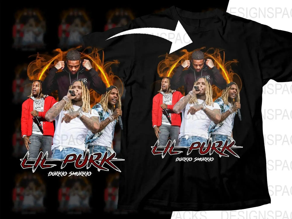 Lil Purk Music Bootleg Fan Bootleg Graphic Png Digital Download