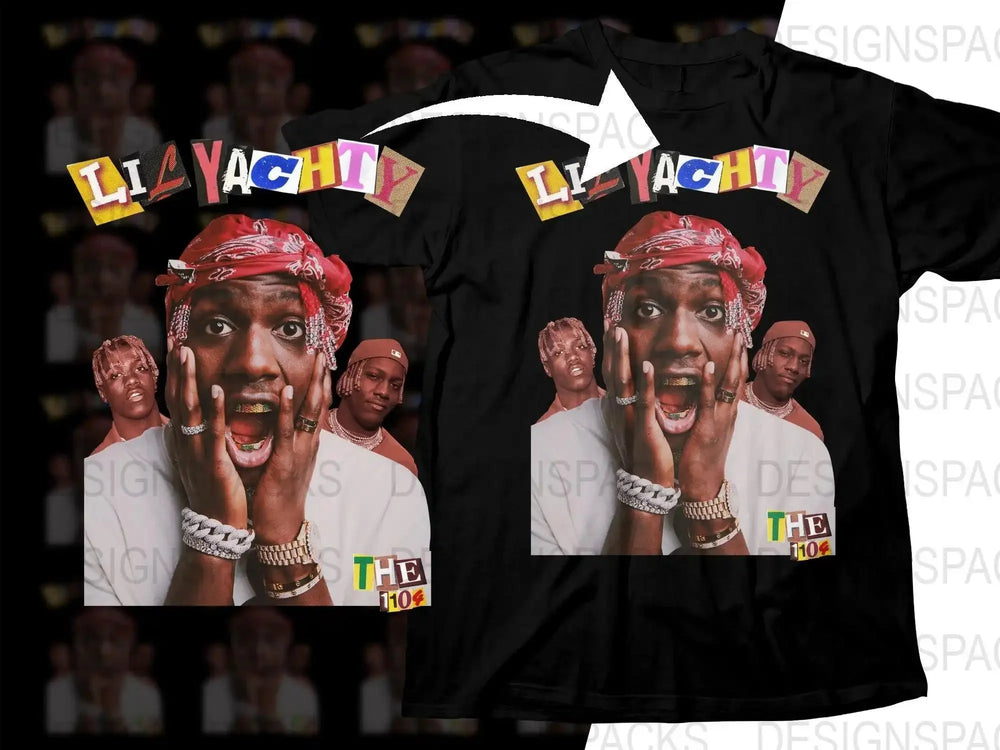 Lil Yachty Graphic Music Bootleg Art Bootleg Png Digital Download
