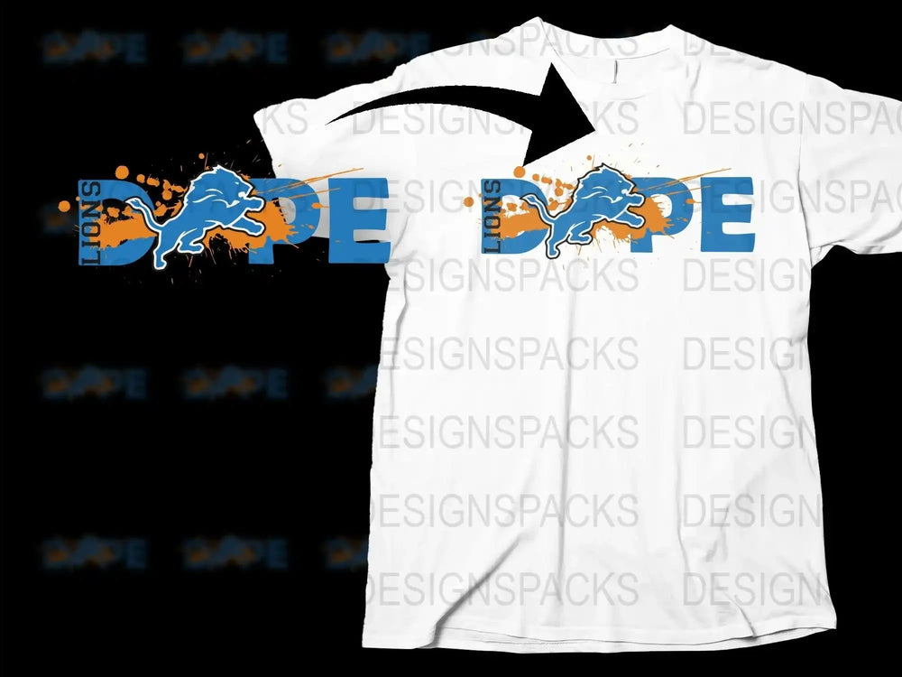 Men's White Graphic T-Shirt with Blue Orange Splash Ink Design Modern Casual Top
