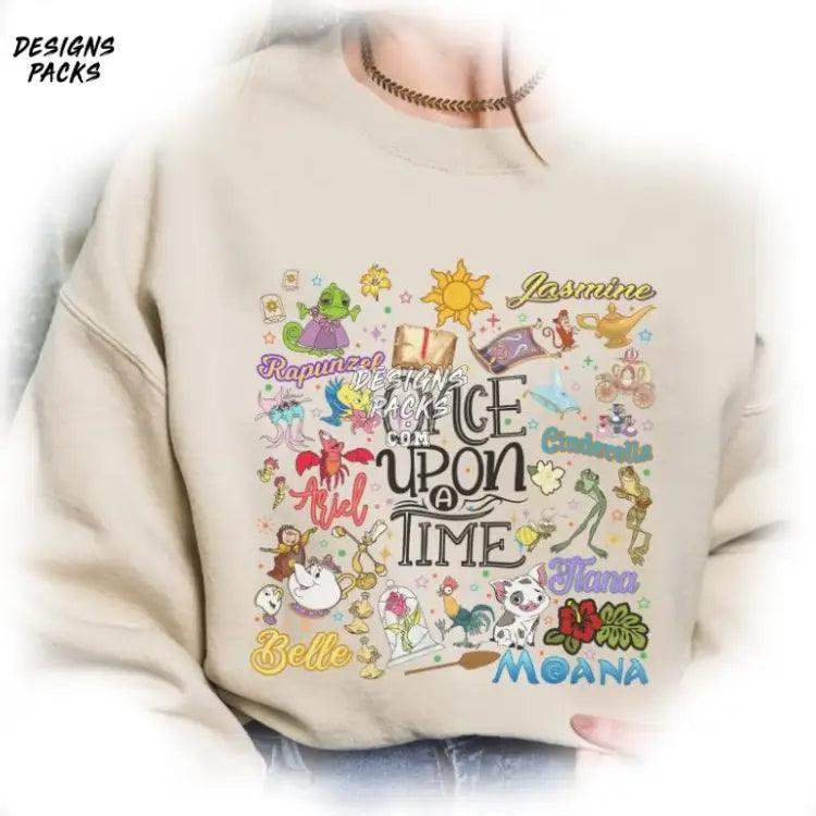 Little Mermaid Ariel Moana Cartoon Princess Sublimation Png Design