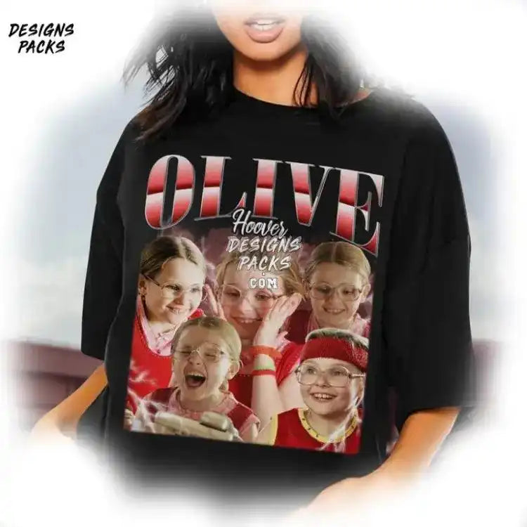 Little Miss Sunshine Homage Tv Olive Hoover Vintage Graphic Png Design