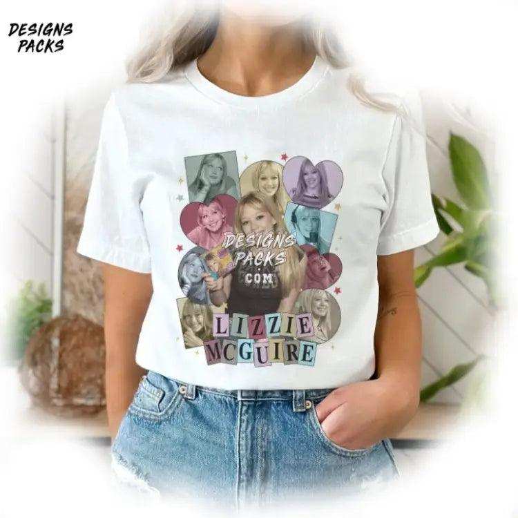 Lizzie Mcguire Vintage Graphic Bootleg Rap Png Design