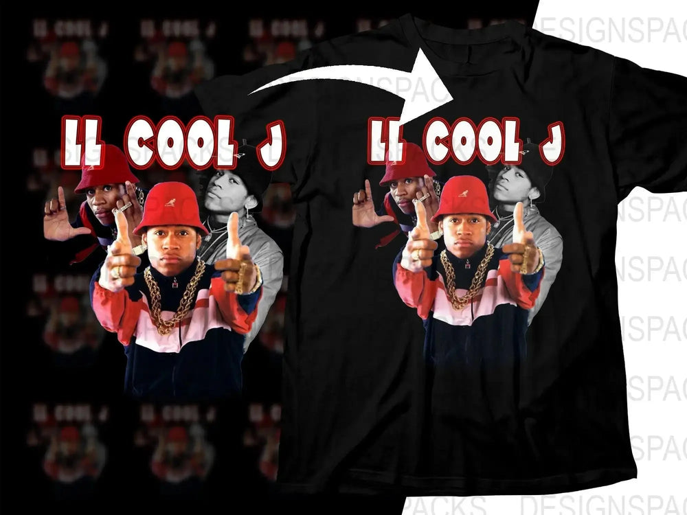 LL Cool J Bootleg Tribute Retro Bootleg Music Png Digital Download