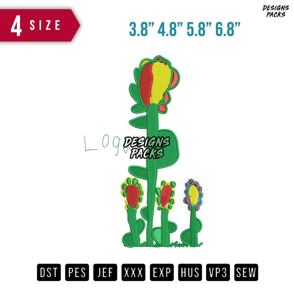 logan Embroidery Design