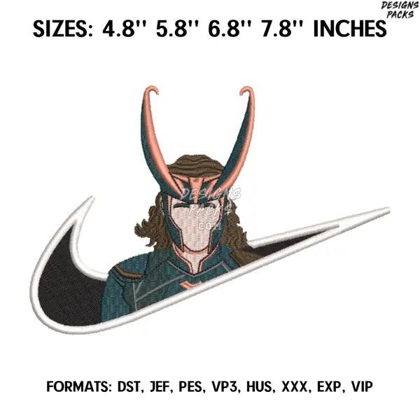 Loki Embroidery Design File, Marvel Embroidery Design, Machine embroidery design, Avengers Embroidery Design