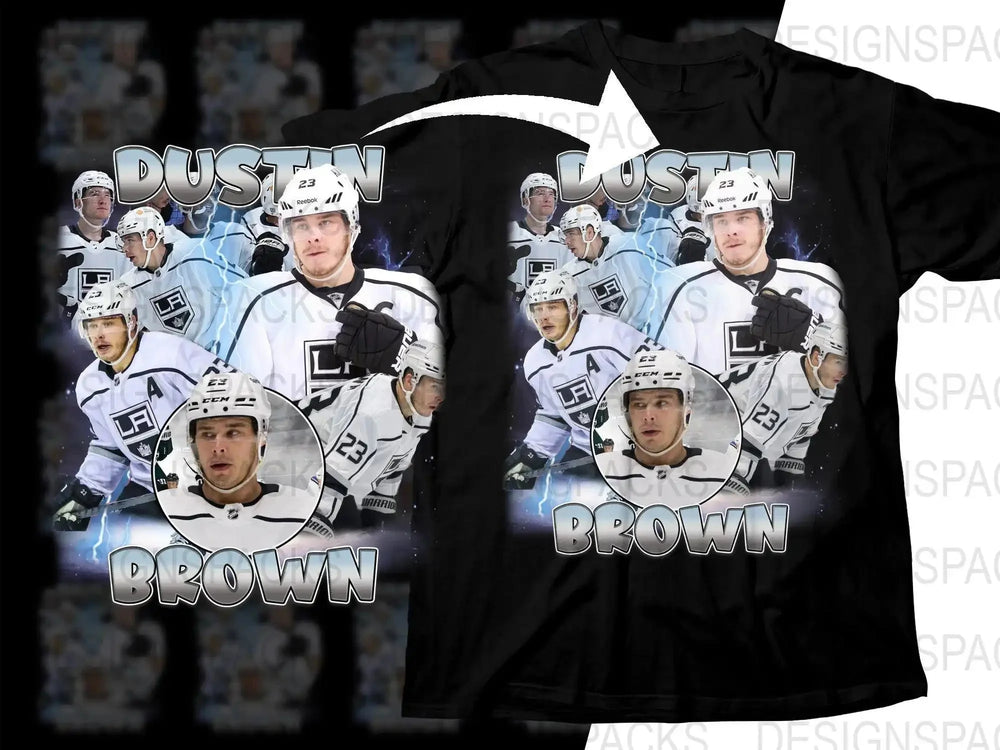 Los Angeles Hockey Legend Tribute Dustin Brown Png Digital Download