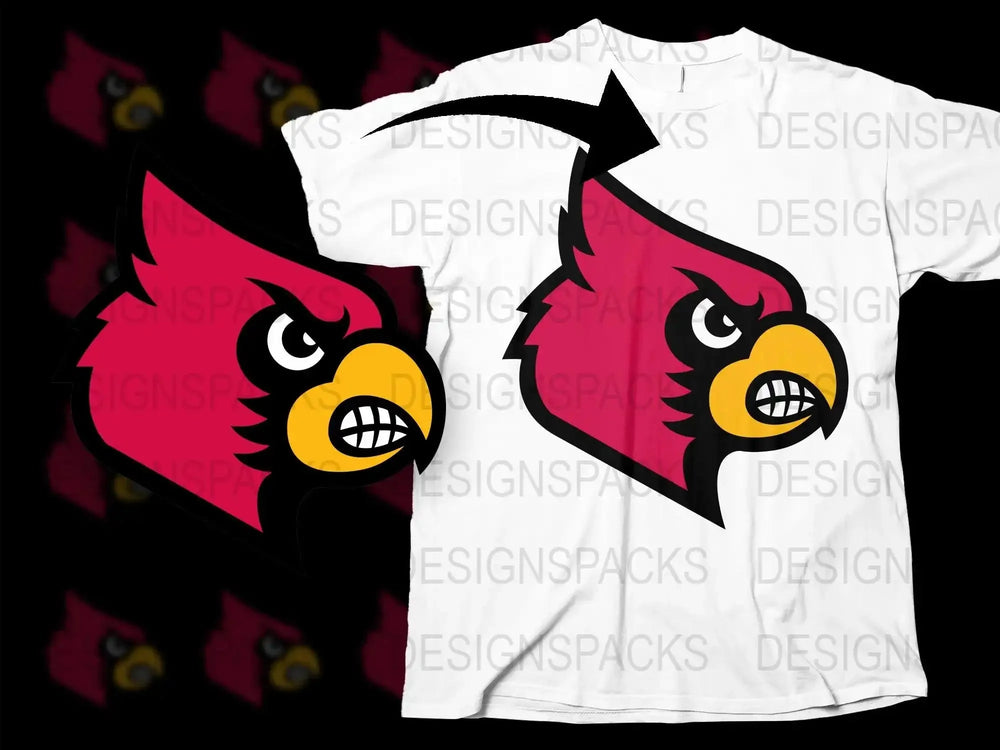 Louisiana Ragin Cajuns College Football Png Digital Download
