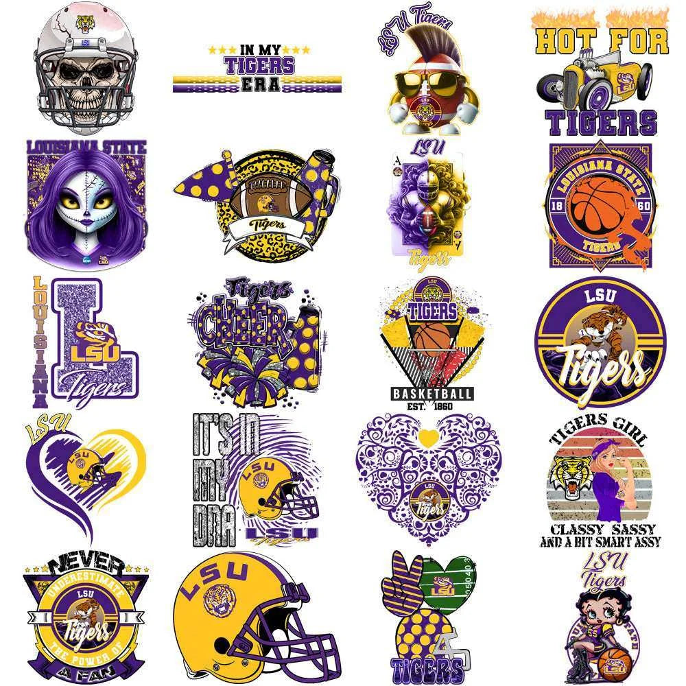 114 LSU Tigers Designs Bundle PNG