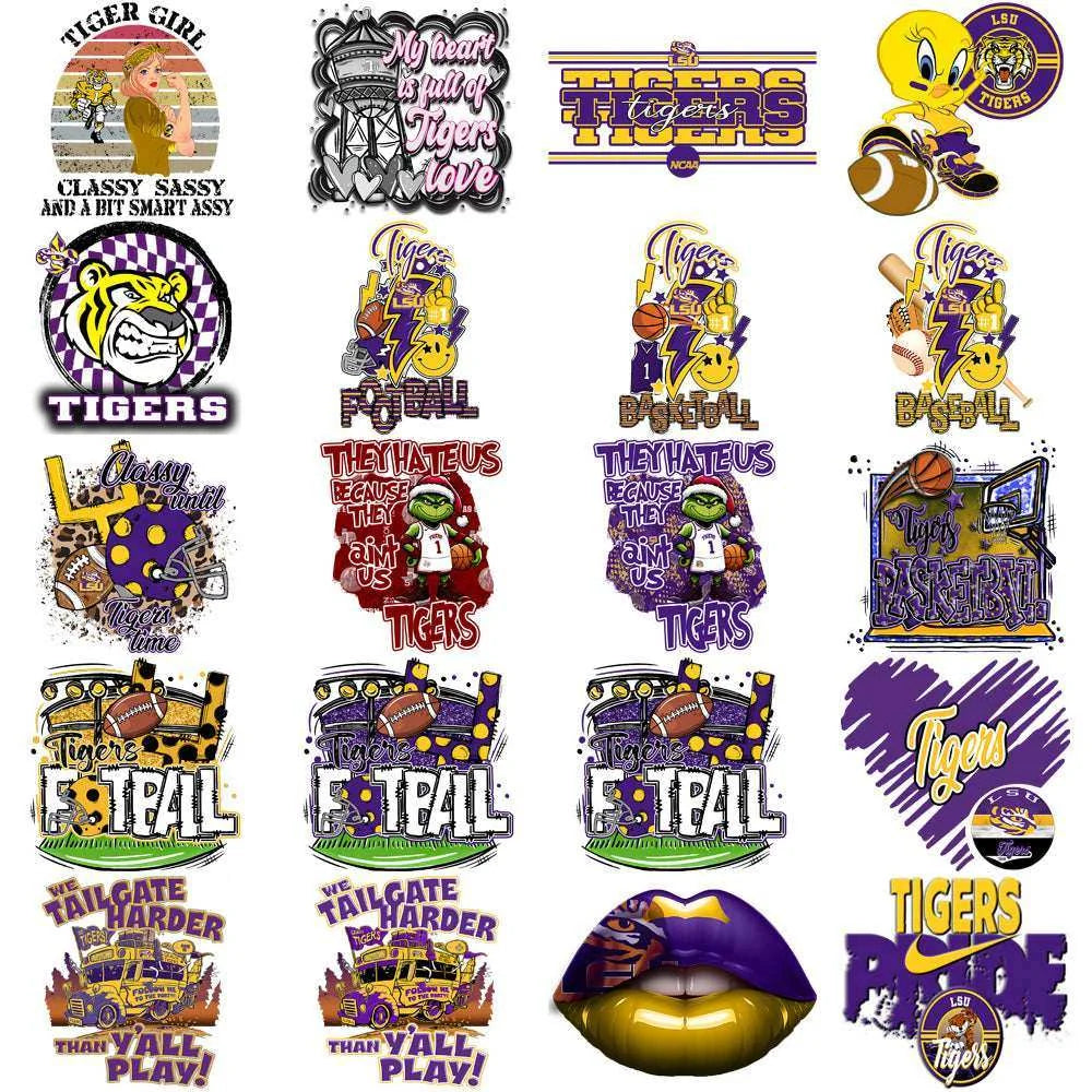 114 LSU Tigers Designs Bundle PNG