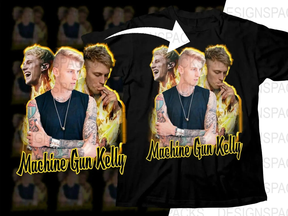 Machine Gun Kelly Trio Design Graphic Png Digital Download