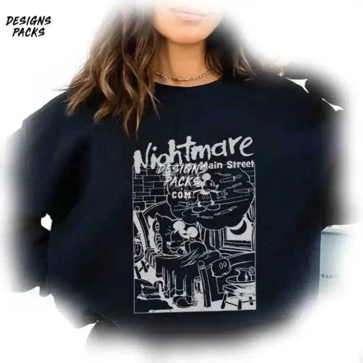 Main Street Electrical Parade Mickey Skeleton Cartoon Nightmare On Halloween Png Design