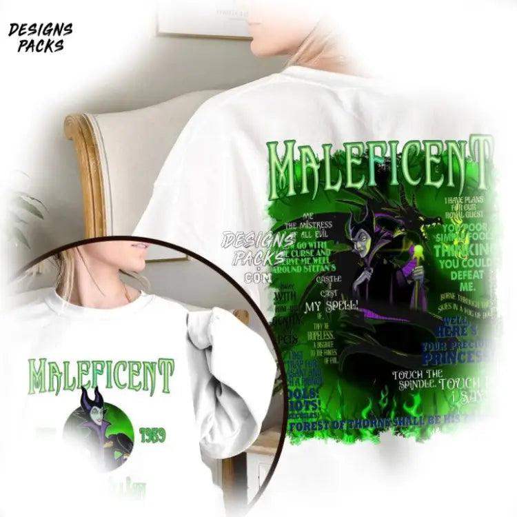 Maleficent Villains Cartoon Sleeping Beauty Png Design