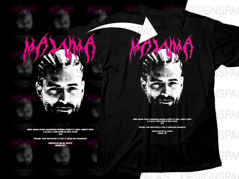 MALUMA Music Artist Streetwear Png Digital Download