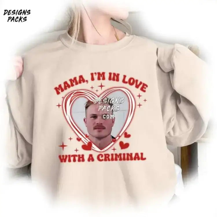 Mama I’m In Love With A Criminal Zach Bryan Oklahoma Mugshot Png Design