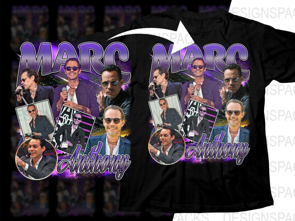 Marc Anthony Bootleg Design Music Bootleg Png Digital Download