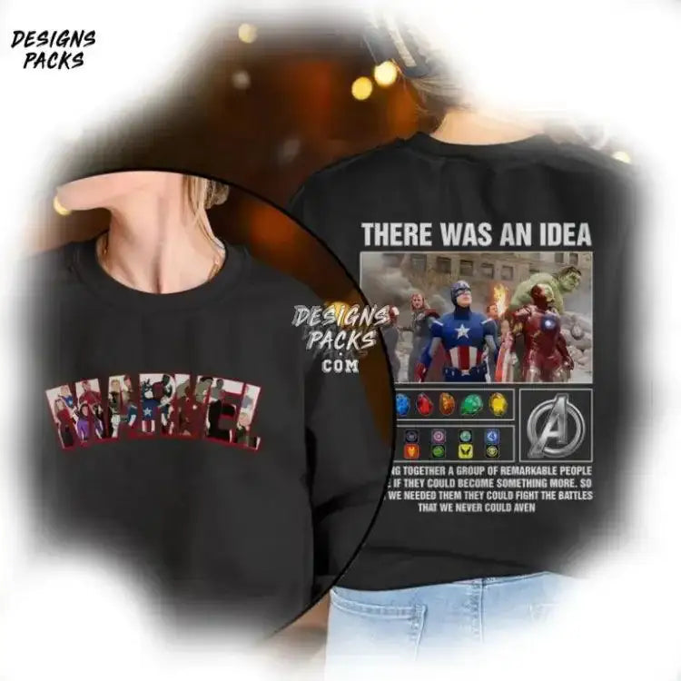 Marvel Superhero Mcu Fan There Was An Idea Png Design