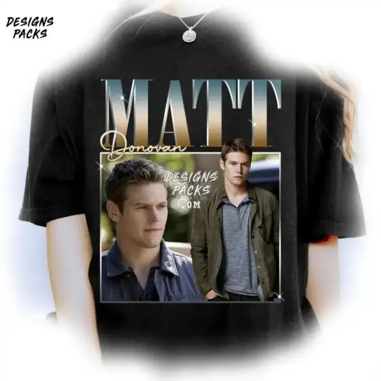 Matt Donovan Vampire Diaries Vintage Png Design